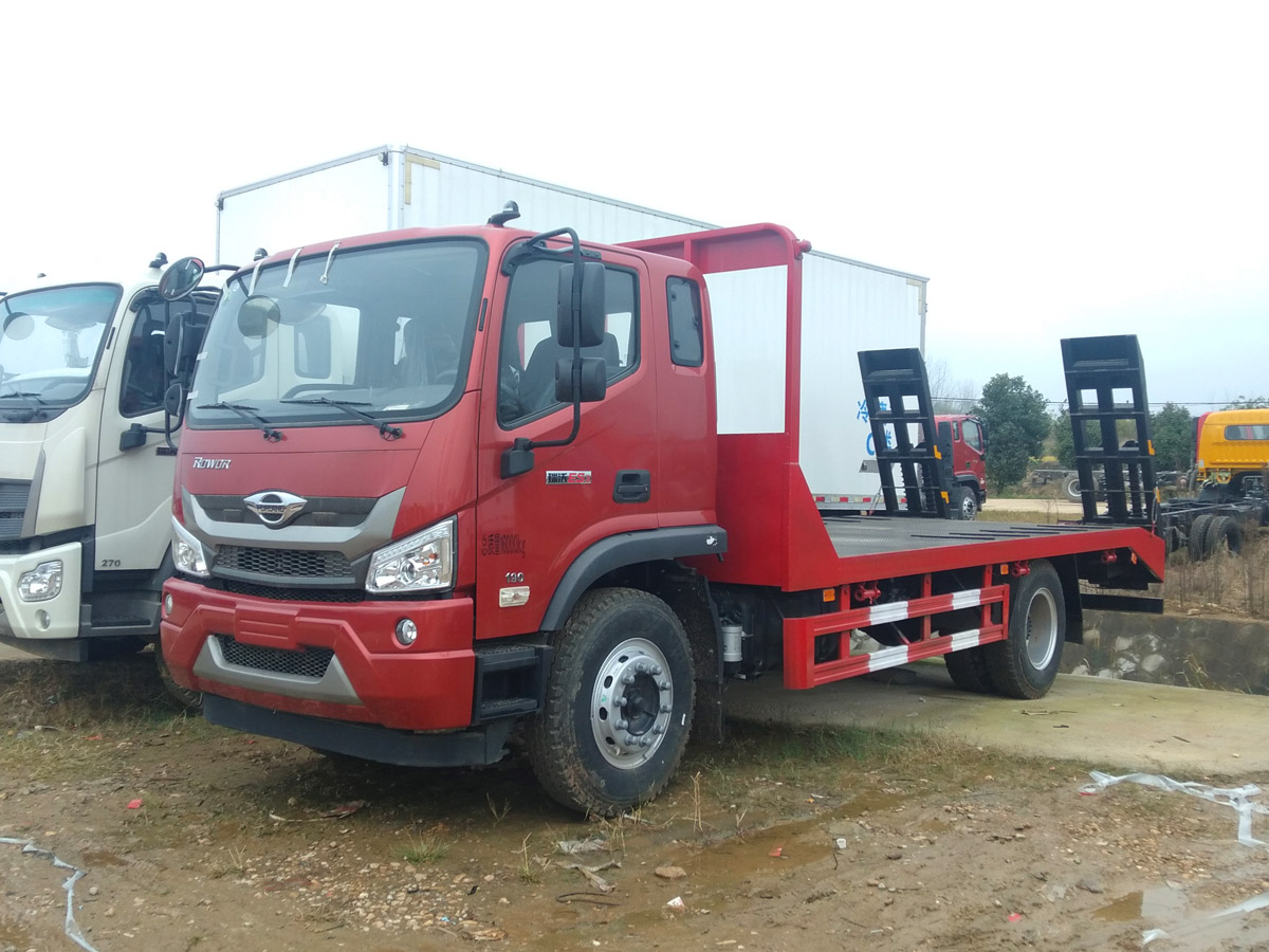 福田瑞沃單排平板運輸車